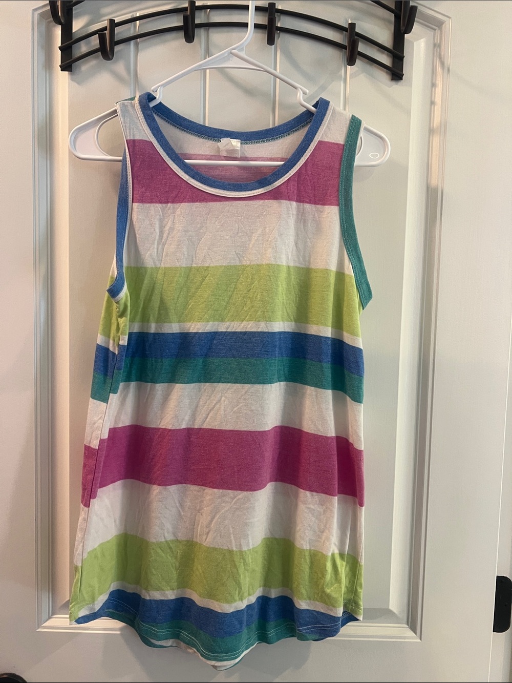 Striped Multicolor Tank Top - Women